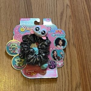 NWT ScrunchMiez Hair tie Scrunchie Penguin